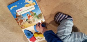 Bücherempfehlung für Babys und Kleinkinder Weihnachtsgeschenk, Hörbücher Fühlbücher DIe Weihnachtsgeschichte CARLSEN Verlag